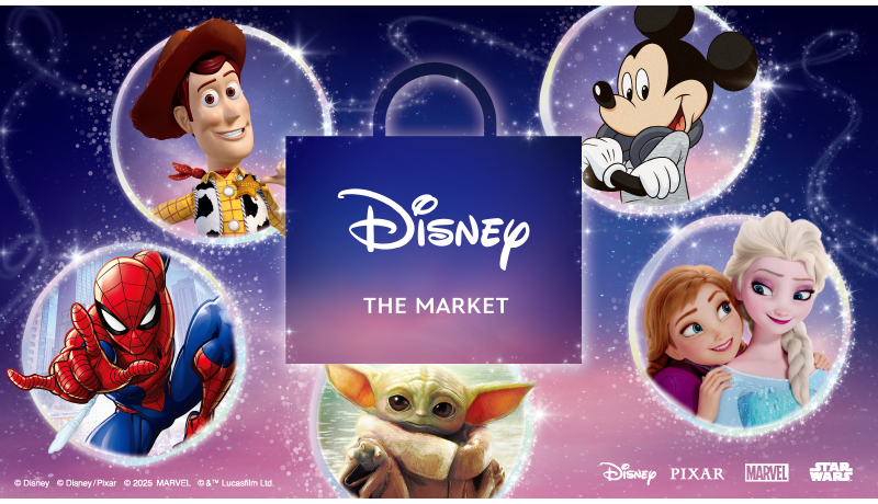 Disney THE MARKET 2025 in 山形屋【開催期間：7月18日(金)～8月2日(土) 各日:午前10時～午後6時 (最終日午後5時終了)】