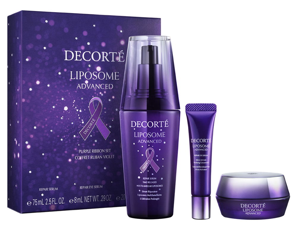 デコルテ リポソームアドバンストリペアセラムパープルリボンセット